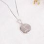 Reversible Gemini Horoscope Sterling Silver Necklace, thumbnail 1 of 3