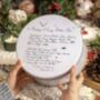 Personalised Festive Hand Written Recipe Tin, thumbnail 1 of 3