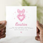 Personalised Bestie Birthday Card, thumbnail 1 of 3