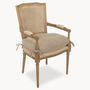 Marlborough Rock Grey Dining Chair With Arms, thumbnail 1 of 4