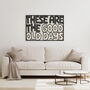 These Are The Good Old Days Print | Living Room Poster, thumbnail 1 of 3