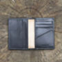 Woodland Range Small Bifold Black Leather Wallet Rfid Safe, thumbnail 2 of 5