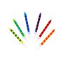 Birthday Stripe Colourful Cake Candles 24 Pack, thumbnail 2 of 4