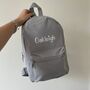 Personalised Small Toddler Childrens Unisex Backpack, thumbnail 1 of 7