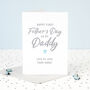 Personalised Script First Father's Day Card, thumbnail 1 of 1