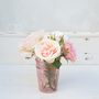 Bouquet Of Roses In Pink Vase, thumbnail 3 of 4