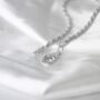 Sterling Silver Rope Chain Necklace, thumbnail 5 of 7