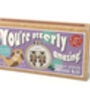 You're Otterly Amazing! Mini Matchbox Cross Stitch Kit, thumbnail 2 of 3