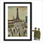 Blackpool Tower A3 Framed Lowry Style Art, thumbnail 1 of 2