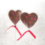 Pack Of Two Wedding Favour Heart Lollipops, thumbnail 1 of 1