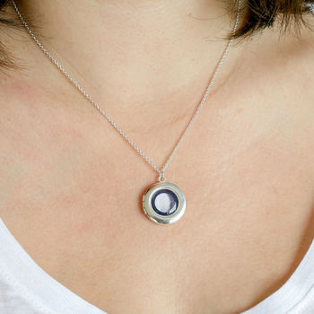 Personalised Moon Phase Locket Necklace, 3 of 9