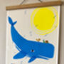 Whale Personalised Name Print, thumbnail 12 of 12
