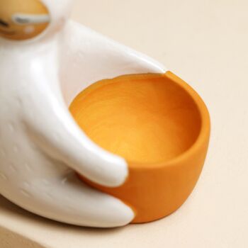 Ceramic Animal Hug Egg Cup, 7 of 7