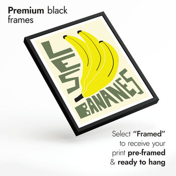 Bananas Print, Food Illustration Art, 6 of 6