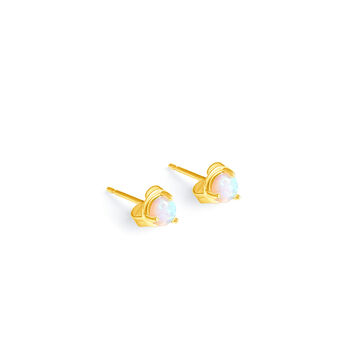 Aura Opal Gemstone Stud, 5 of 5