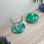 Emerald Green Drinks Coaster With Lip, thumbnail 1 of 7