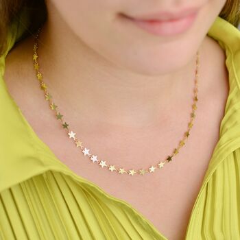 Personalised Gold Star Necklace, 4 of 7