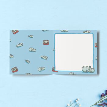 Sardines Birthday Card | Cute Greeting Cards, 2 of 4