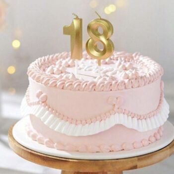 Gold Birthday Candles, 3 of 5