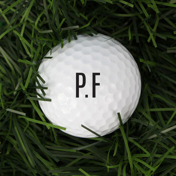 Personalised Initials Golf Ball Gift, 2 of 3