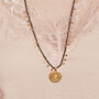 Labradorite Beaded Gold Plated Silver Pendant Necklace, thumbnail 5 of 7