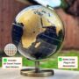 Travel Gift World Globe LED Lamp, thumbnail 8 of 12