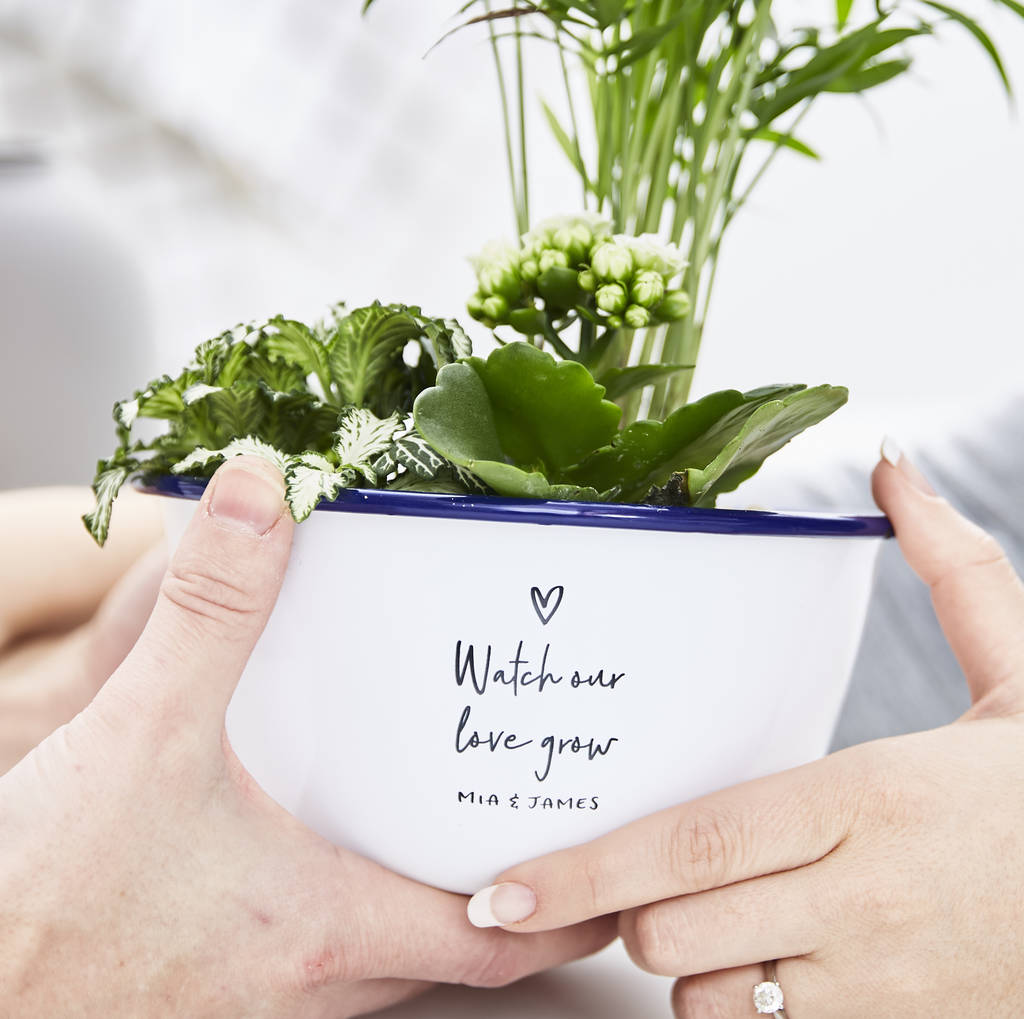Personalised Couples Planter