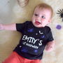 Personalised First Halloween Baby Top, thumbnail 2 of 2