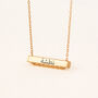 Arabic Name Bar Necklace, thumbnail 5 of 7
