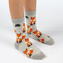 Kids Bamboo Socks | Fox Socks | Vegan Socks | Novelty, thumbnail 1 of 3