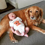 Personalised Dog Babygrow Choice Of Breeds, thumbnail 2 of 11