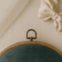 Personalised Embroidered Hoop With Names And Date • Wedding Gift For Couples, thumbnail 2 of 4