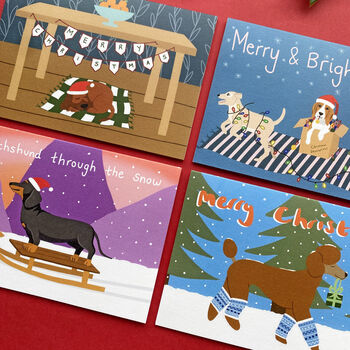 Dog Christmas Cards, 2 of 8