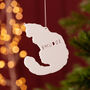 Personalised Acrylic Pet Christmas Decoration, thumbnail 5 of 6