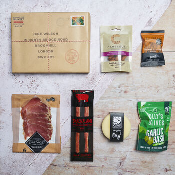 Luxury British Cheese And Meats Letter Box Hamper, 12 of 12