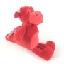 Mini Red Plush Soft Toy Welsh Dragon With Gift Box, thumbnail 1 of 6