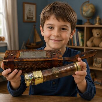 Handmade Liquid Kaleidoscope With Wooden Box Or Leather Case, 10 of 12