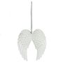 Double Glitter Angel Wing Hanging Decoration, thumbnail 3 of 3