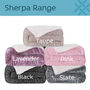 Personalised Children's Giraffe Sherpa Blanket, thumbnail 3 of 11