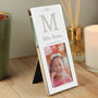 Personalised New Baby Initial 2x3 Silver Photo Frame, thumbnail 3 of 3