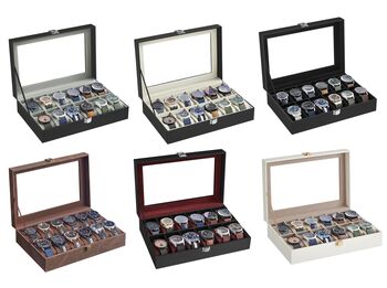 12 Slots Watch Display Storage Box Case, 7 of 7