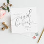 To My Maid Of Honour Thank You Card | Silver Effect, thumbnail 1 of 3