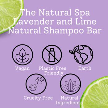 Lavender Lime Shampoo Bar For All Hair Types, 9 of 9