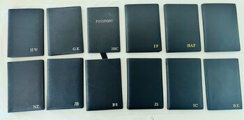 Passport Cover With Monogram, 2 of 10