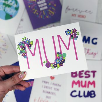 Mothers Day Card 'Mum', 3 of 4