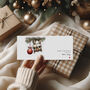 Personalised Christmas Money Wallet Whimsical Squirrel Design, thumbnail 1 of 3