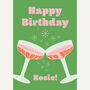 Personalised Happy Birthday Cheers To You Card, With Optional Video Message, thumbnail 4 of 5