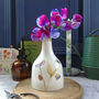 Wild Flowers Ceramic Bud Vase, thumbnail 3 of 12