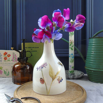 Wild Flowers Ceramic Bud Vase, 3 of 12