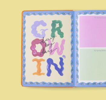 Gold Edged Gratitude Journal With Pink Tassle, 5 of 7